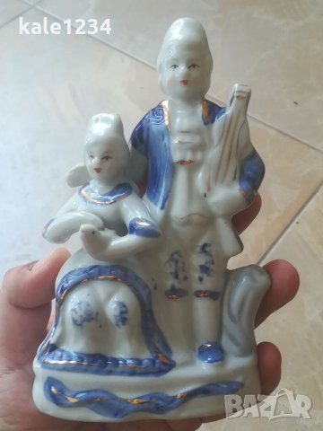 Порцеланова статуетка. Фигура. Ръчно изработена. Сувенир. Порцелан. Vintage. Hand made. Ретро., снимка 18 - Антикварни и старинни предмети - 33670750
