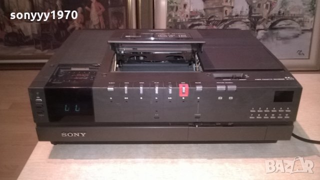 sony sl-c7e betamax-video recorder-made in japan-внос швеция, снимка 2 - Плейъри, домашно кино, прожектори - 26952002