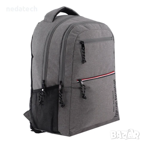 Ученическа раница  My Way, Сив, 31x17x45см., снимка 2 - Ученически пособия, канцеларски материали - 51426218
