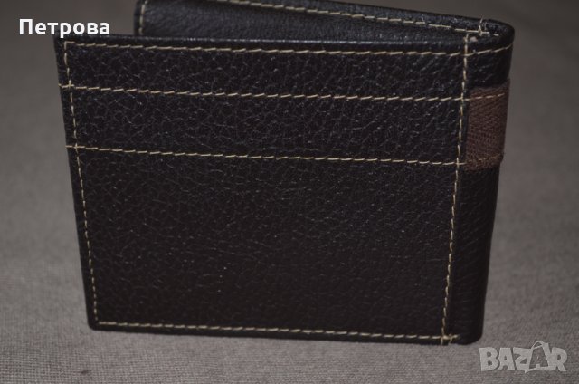 Haggar Pebble Passcase малък хоризонтален портфейл до 12 карти, снимка 7 - Портфейли, портмонета - 32742878