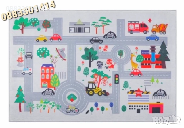 Детски килим Писта 150х100см