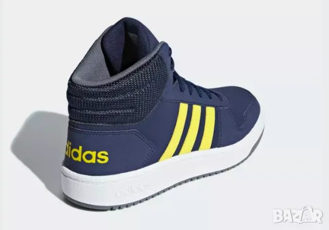 Adidas Hoops 2.0 Mid номер 37 , снимка 4 - Детски маратонки - 48144081
