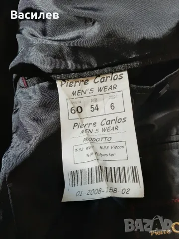Сако Pierre Carlos 60-ти номер, снимка 4 - Сака - 50094786
