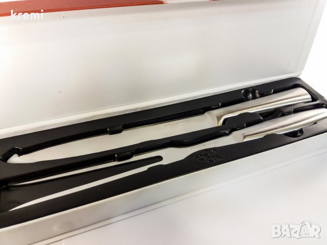 НОВ! Комплект нож и вилица за месо 34 см, снимка 5 - Прибори за хранене, готвене и сервиране - 28281554