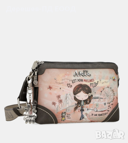 Чанта Anekke Piece&Love Pink 38823-160, снимка 2 - Чанти - 44855747