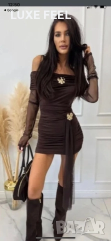 Ефектни Рокли ⚜️, снимка 2 - Рокли - 52668674