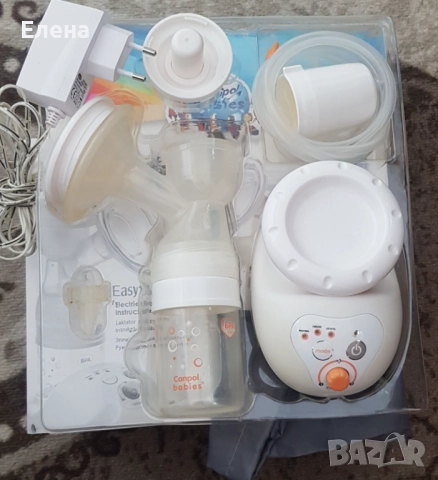 Електрическа помпа за кърма Canpol Easy Start, снимка 2 - Помпи за кърма - 51701465