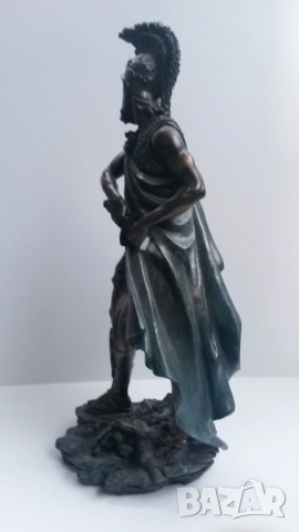 Висока фигура на рицар с отчупен меч, 44 сантиметра, снимка 6 - Декорация за дома - 53529560