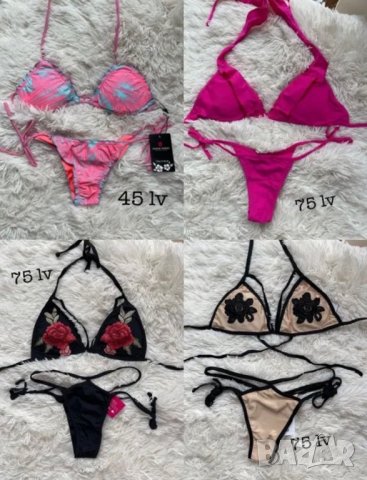Дамски бански комплект бикини и едно парче, снимка 5 - Бански костюми - 38061775