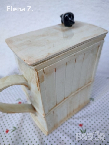 Чайник "шкаф за чинии" Swineside Англия, снимка 6 - Декорация за дома - 52860301