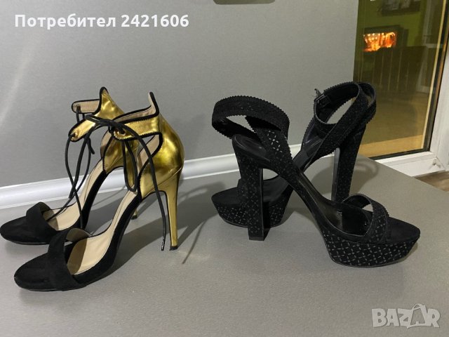 Обувки на висок ток ZARA , снимка 1