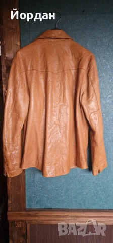 Мъжко кожено яке – MURANO. размер – L, снимка 2 - Якета - 53289958
