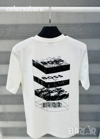 Мъжка бяла тениска Boss/IM185