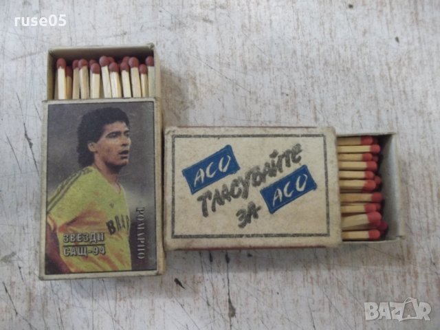 Лот от 2 бр. кибрита български от соца - 1, снимка 2 - Други ценни предмети - 32783995