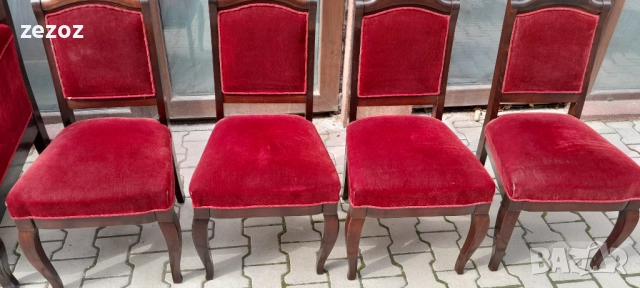 Канапе и столове ретро , снимка 12 - Дивани и мека мебел - 52271206