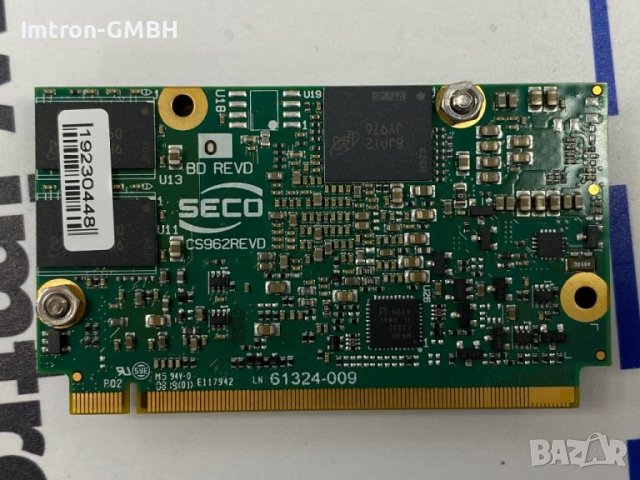 SOM  SECO μQ7-962 w / iMX6 DualLITE  1GHz  DDR3 Standard Module, снимка 4 - Дънни платки - 43923723