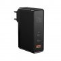 Baseus GaN 2 Pro Charger 120W, захранване за ел. мрежа за лаптопи, смартфони и таблети с USB и 2xUSB, снимка 1 - Оригинални зарядни - 35406301