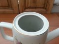 Стар български порцелан чайник кана , снимка 2