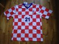 Хърватска тениска фенска нова №21 Младен Петрич размер ХЛ, снимка 8