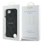 Оригинален кейс Guess HC MagSafe PU 4G Ring Classic Logo, За iPhone 16e, Черен, снимка 7