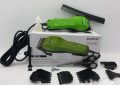 Машинка за подстригване на домашни любимци Zoofari Pet Clipper, 4 приставки, Зелен, снимка 2