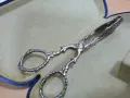 сребърна щипка за сервиране , снимка 7
