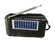 Преносимо радио JOC TG2302S, USB, SD карта, Bluetooth, соларен панел,  акумулаторна батерия, снимка 2