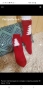 Ръчно плетени дамски коледни чорапи' размер 38, снимка 6