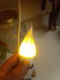 LED крушка с огнен ефект/пламък, снимка 5