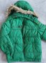 Зимно яке в готино зелено размер 5-6 години, снимка 1 - Детски якета и елеци - 37969019