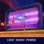 Електрическа лампа против комари и мухи, UV, снимка 5