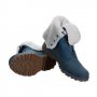 Ликвидация!!!Детски зимни боти Timberland Shearling Сини, снимка 5