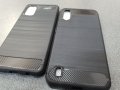 Samsung Galaxy A01,Samsung Galaxy A41 силиконов гръб Carbon, снимка 1 - Калъфи, кейсове - 29026509