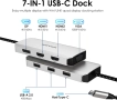 Докинг станция WAVLINK USB-C за четири монитора, два HDMI, DP, VGA и 3хUSB 2.0, снимка 2