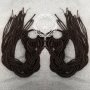 Опашка за Коса с Расти и Ластично Захващане, Цвят Натурално Тъмно Кафяв КОД Е13, снимка 3