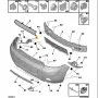 741648,9647734180,държач десен предна броня CITROEN BERLINGO,PEUGEOT PARTNER 2002-2008, снимка 2