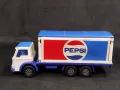 СТАРА РЕТРО МЕТАЛНА КОЛИЧКА КАМИОН FORD D SERIES PEPSI MATCHBOX KING SIZE , снимка 2