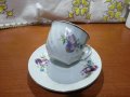 Стар български порцелан чаша за чай, снимка 1 - Антикварни и старинни предмети - 43899656