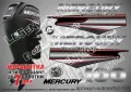 MERCURY 60 hp EFI 2013-2017 Меркюри извънбордов двигател стикери надписи лодка яхта outmerfs2-60, снимка 12
