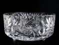 Фруктиера на крачета чешки кристал Бохемия, снимка 1 - Прибори за хранене, готвене и сервиране - 36925823