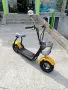 ЕЛЕКТРИЧЕСКИ СКУТЕР Maxmotors Little City Harley 1200W ЖЪЛТ, снимка 2