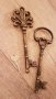  Големи Чугунени декоративни ключове–20см, снимка 2