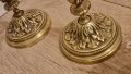 Масивни Френски свещници, Месинг, 2.4кг, снимка 5