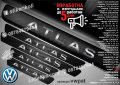 ПРАГОВЕ карбон VOLKSWAGEN ATLAS фолио стикери vwpat, снимка 1