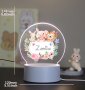 Персонализирана LED лампа, снимка 1 - Подаръци за рожден ден - 43798307