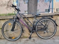 28 цола електрически алуминиев велосипед с 21 скорости усилени капли амортисьори предни като нов , снимка 2