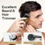 Нова Машинка Тример за Подстригване 2-в-1 с 4 Гребена, Водоустойчива, снимка 8