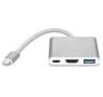 Адаптер 3 в 1, USB Type-C към USB-C, HDMI, USB 3.0, За MacBook, снимка 1