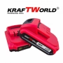 Акумулаторен Винтоверт KraftWorld – комплект с всички важни инструменти. , снимка 5