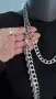 Рокерски ланец стомана / Уникален с различни плетки, снимка 5